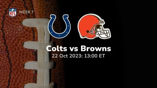 indianapolis colts vs cleveland browns prediction & betting tips 10/22/2023 sport preview
