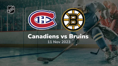 Montreal Canadiens vs Boston Bruins Prediction & Betting Tips 11/11/2023