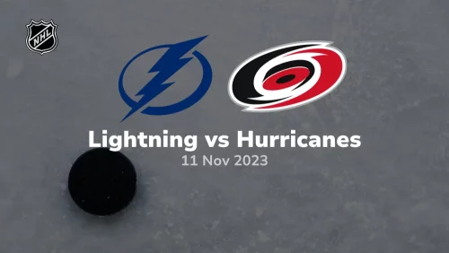 Tampa Bay Lightning vs Carolina Hurricanes Prediction & Betting Tips 11/11/2023