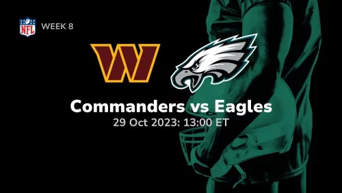 washington commanders vs philadelphia eagles 10/29/2023 sport preview