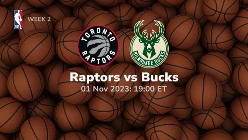 toronto raptors vs milwaukee bucks prediction 11/1/2023 sport preview