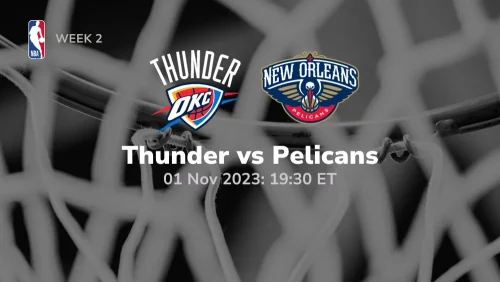 oklahoma city thunder vs new orleans pelicans 11/1/2023 sport preview