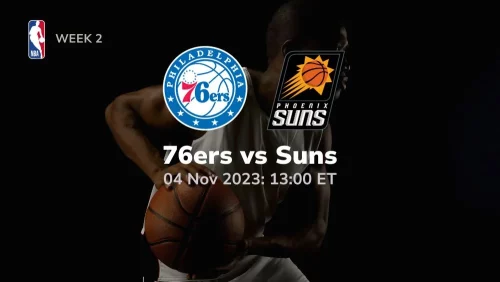 philadelphia 76ers vs phoenix suns prediction & betting tips 11/4/2023