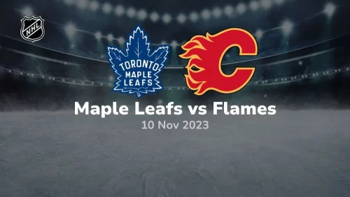 toronto maple leafs vs calgary flames prediction 11/10/2023 sport preview