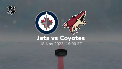 winnipeg jets vs arizona coyotes 11/18/2023 sport preview