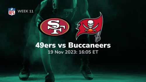 san fancisco 49ers vs tampa bay buccaneers prediction 11/19/2023 sport preview