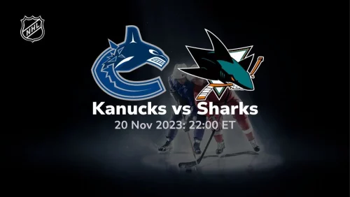 vancouver kanucks vs san jose sharks 11/20/2023 sport preview