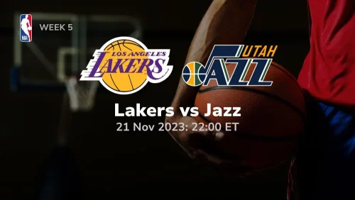 los angeles lakers vs utah jazz prediction 11/21/2023 sport preview