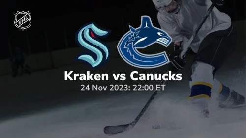 seattle kraken vs vancouver canucks 11/24/2023 sport preview