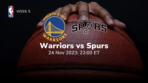 golden state warriors vs san antonio spurs prediction 11/24/2023 sport preview