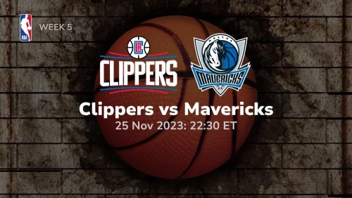 los angeles clippers vs dallas mavericks prediction 11/25/2023 sport preview