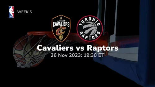 cleveland cavaliers vs toronto raptors prediction 11/26/2023 sport preview