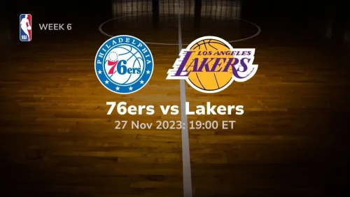 philadelphia 76ers vs los angeles lakers prediction 11/27/2023 sport preview