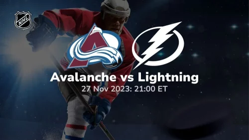 colorado avalanche vs tampa bay lightning 11/27/2023 sport preview