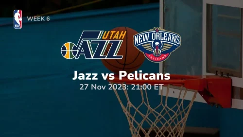 utah jazz vs new orleans pelicans prediction 11/27/2023 sport preview