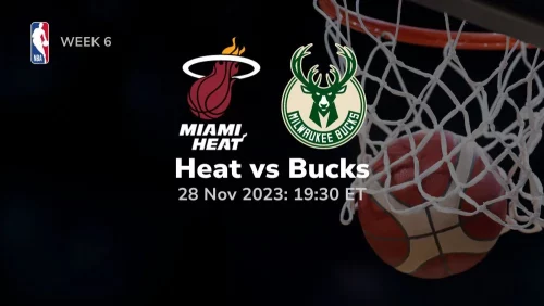 miami heat vs milwaukee bucks prediction 11/28/2023 sport preview