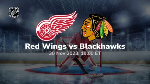 detroit red wings vs chicago blackhawks 11/30/2023 sport preview