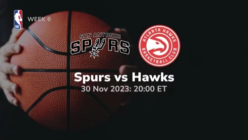 san antonio spurs vs atlanta hawks prediction 11/30/2023 sport preview