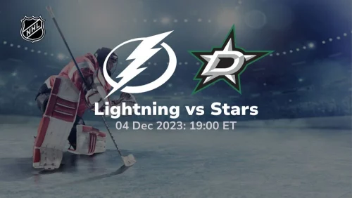 tampa bay lightning vs dallas stars 12/04/2023 sport preview