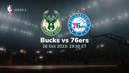 Milwaukee Bucks vs Philadelphia 76ers Prediction & Betting Tips-10262023