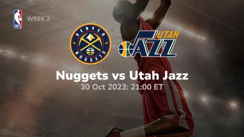 denver nuggets vs utah jazz prediction betting tips 10 30 2023