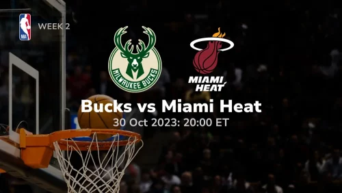 milwaukee bucks vs miami heat prediction betting tips 10 30 2023