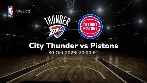 oklahoma city thunder vs detroit pistons prediction betting tips 10 30 2023